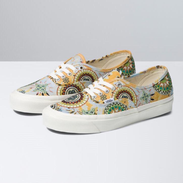 Vans Anaheim Factory פסיפס מעורב אותנטי 44 Dx זהב מעורב פסיפס