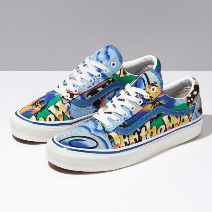 Vans Anaheim Factory Old School 36 Dx Airbrush-true White