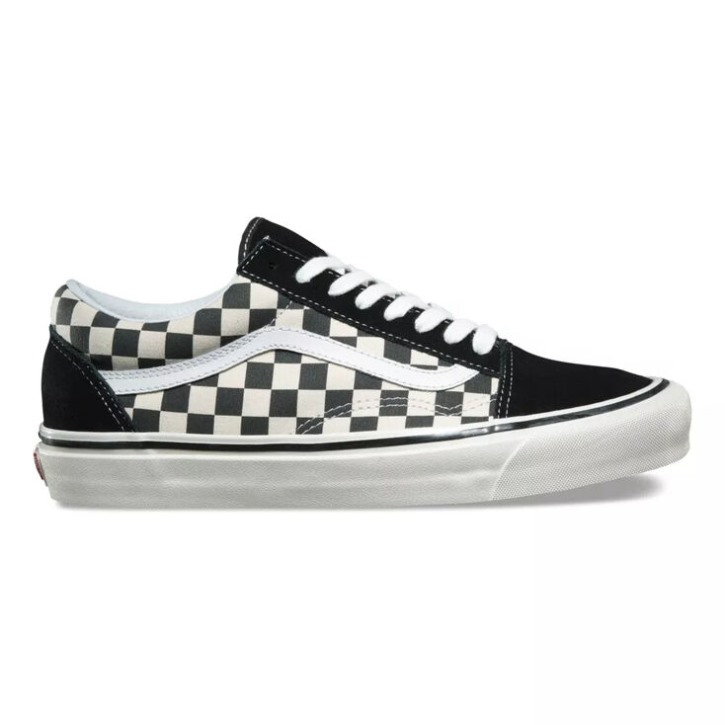 Vans Anaheim Factory Old School 36 Dx Black-check