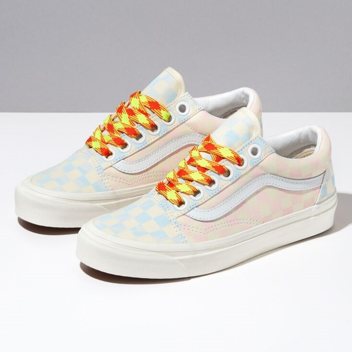 Vans Anaheim Factory Old Skool 36 Dx Og Wash-checkerboard