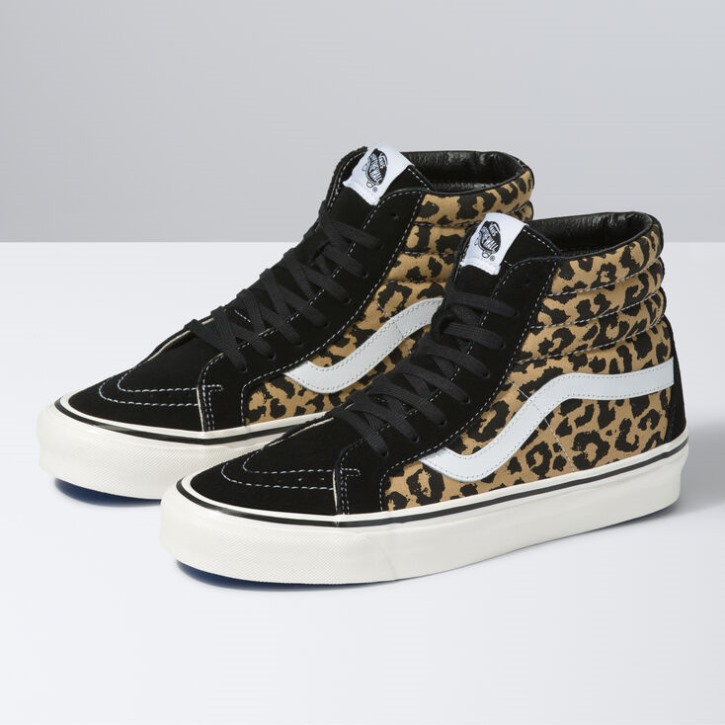 Vans Anaheim Factory Sk8-hi 38 Dx נמר שחור-שיזוף