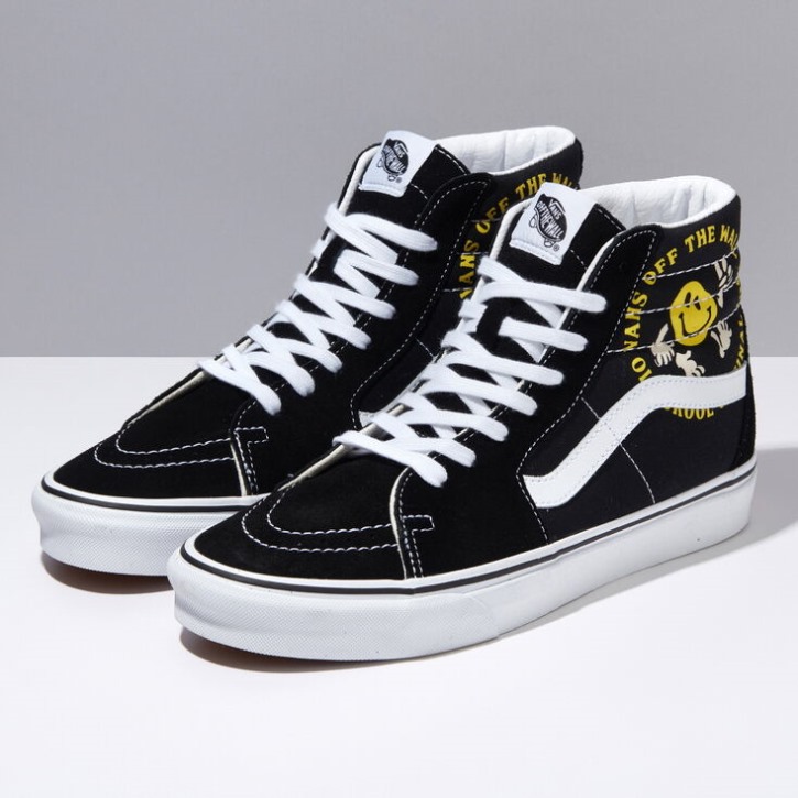 Vans Better Day Sk8-hi שחור-לבן אמיתי