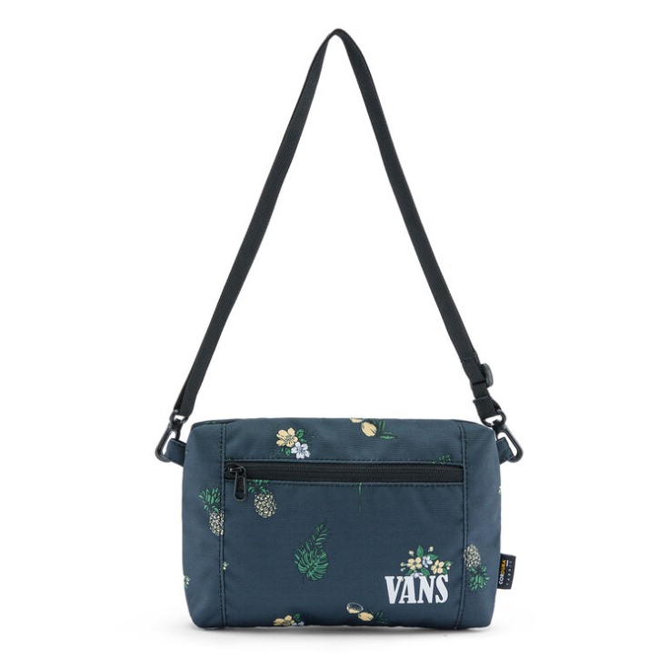 Vans Botanic Garden Crossbody תיק שחור בוטני