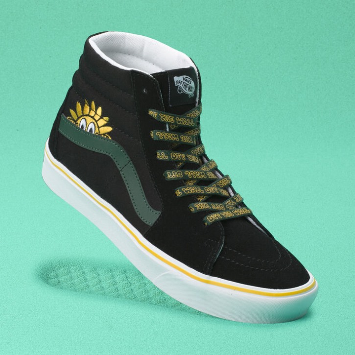 טנדרים Comfycush Sk8-hi שחור-שקמה