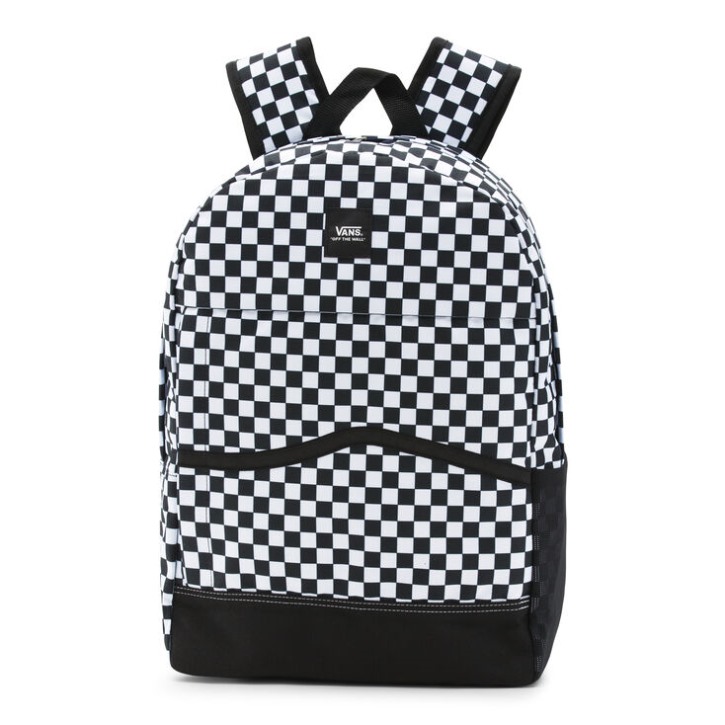 Vans Construct School תרמיל שחור-לבן צ'ק