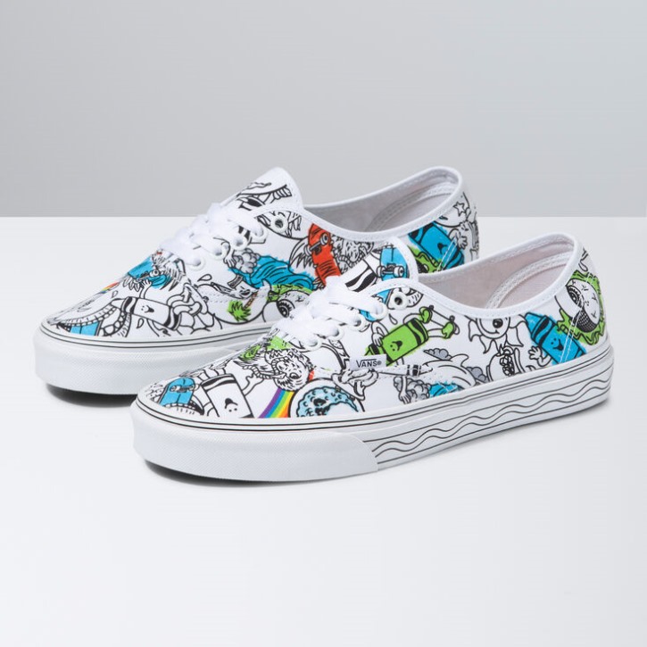 Vans Crayola אותנטי עשה זאת בעצמך