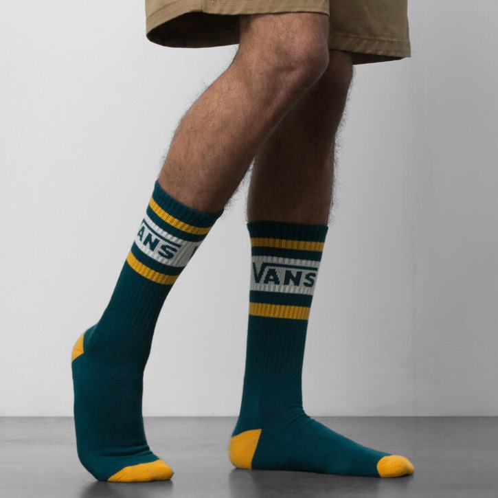 Vans Drop V Crew Sock Deep Teal