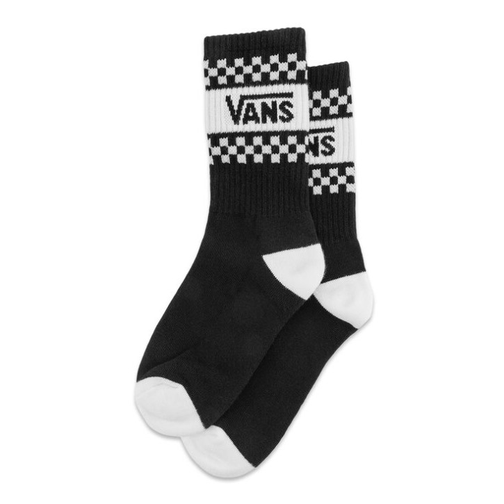Vans Girl Gang Crew מידה 6.5-10 חבילה 1 שחורה