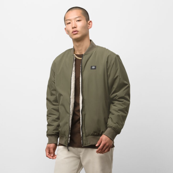 Vans Hughes Jacket עלה ענבים-שיבולת שועל