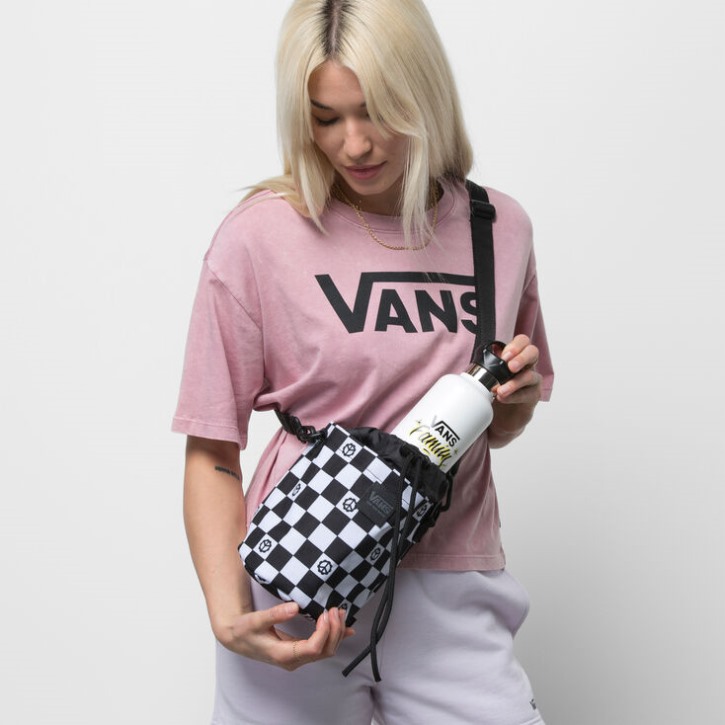 Vans Hydro Crossbody תיק שחור-לבן
