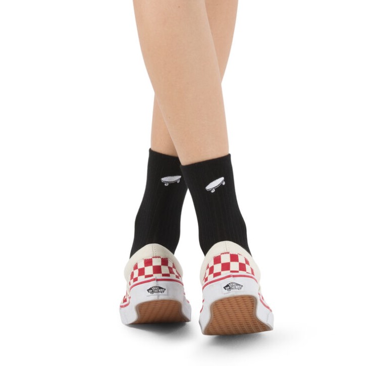 Vans Kickin It Crew Sock 6.5-10 1pk שחור