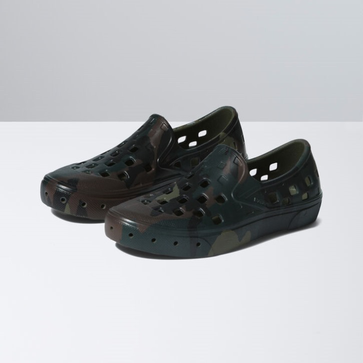 Vans Kids Camo Slip-on Trk Camo