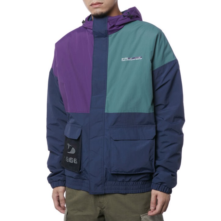 Vans Mens Trail Explorer מרופד שמלת מעיל כחול