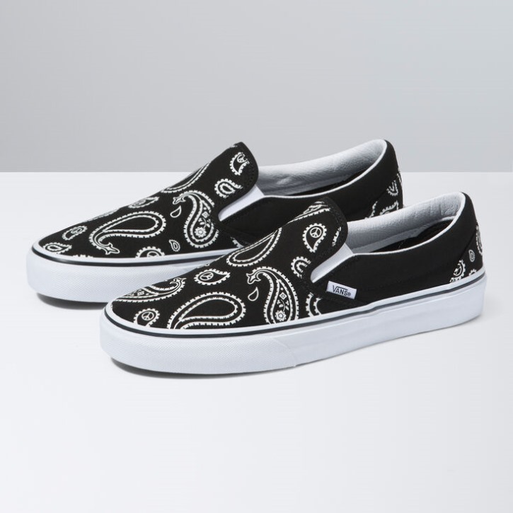 Tandrim Shalom Facely Slip-on קלאסי שחור-לבן אמיתי