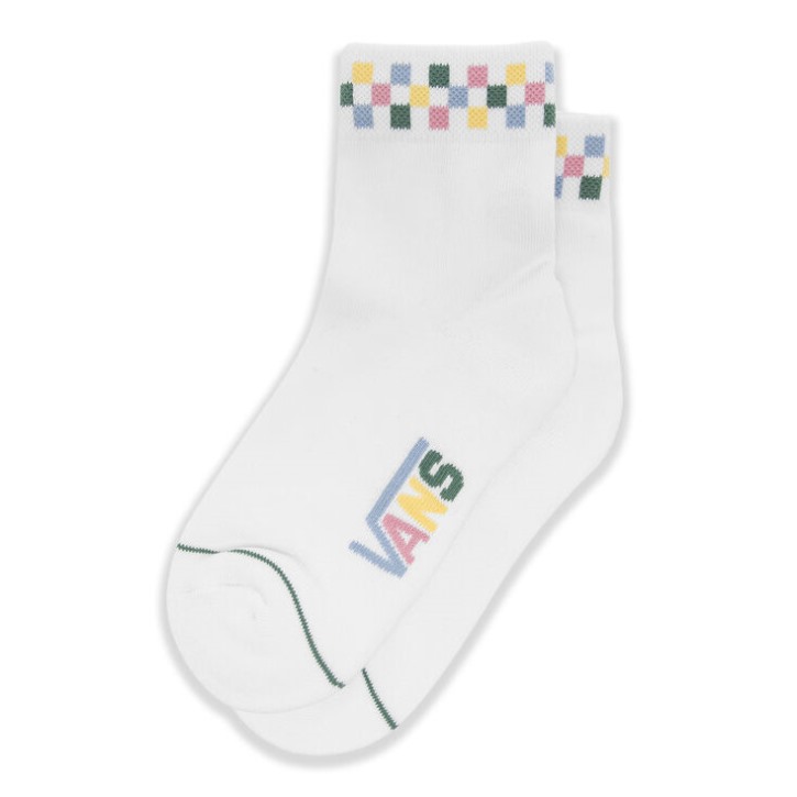 גרבי צוות 6.5-10 1pk לבן אשלי כחול