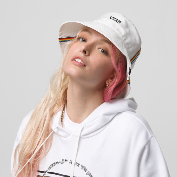 Vans Pride 22 כובע דלי לבן