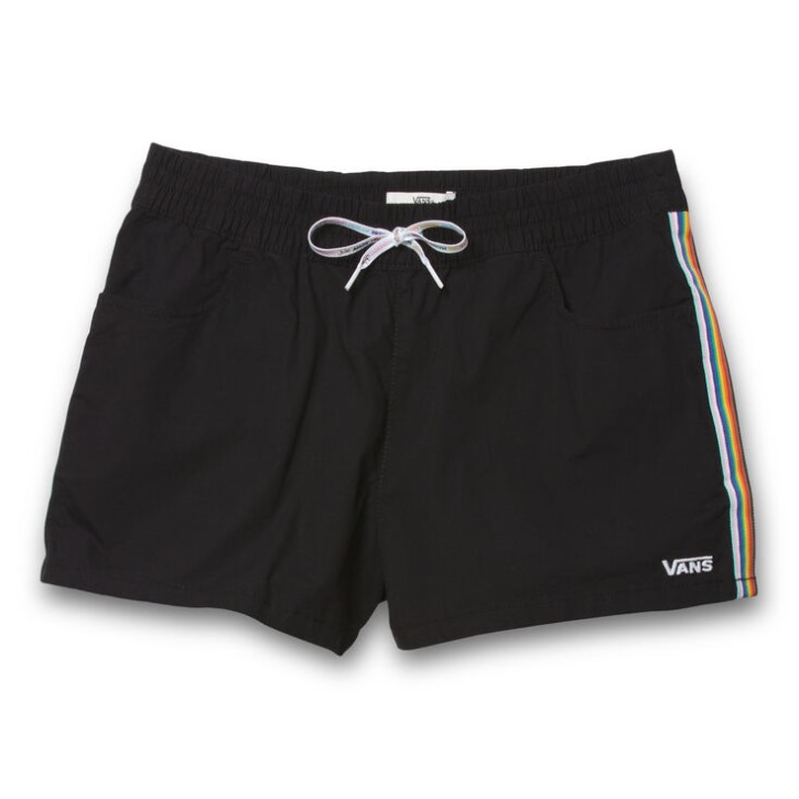 Vans Pride 22 קצר ארוג (שרה לורוסו) שחור