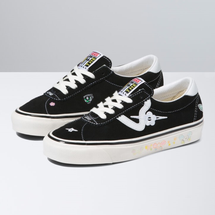 Vans Sandy Liang Style 73 Dx שחור-לבן אמיתי