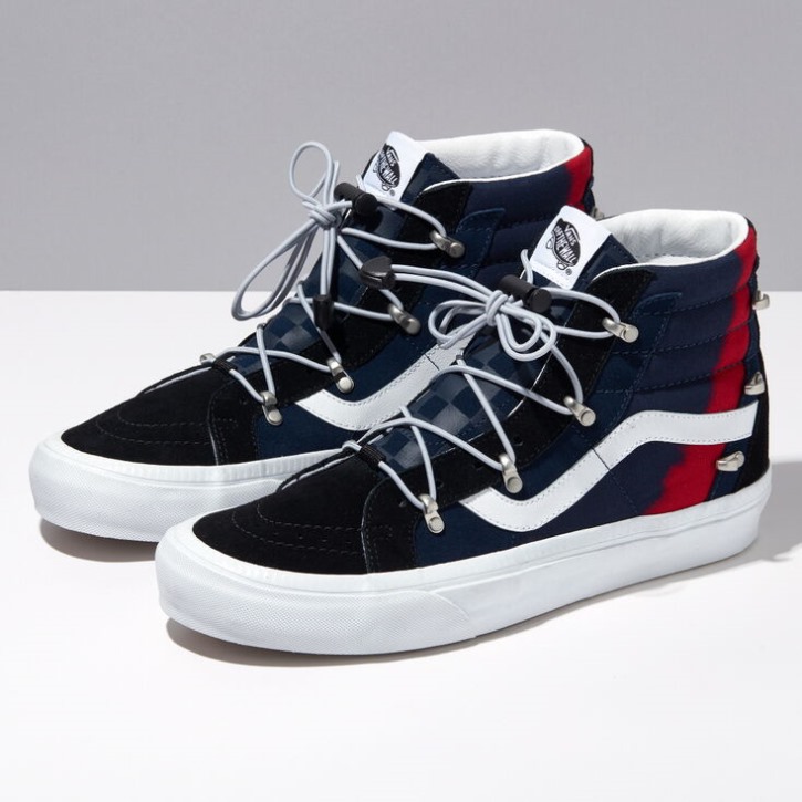 Vans Sk8-hi Echo Dx Fusion שמלת כחול-אדום