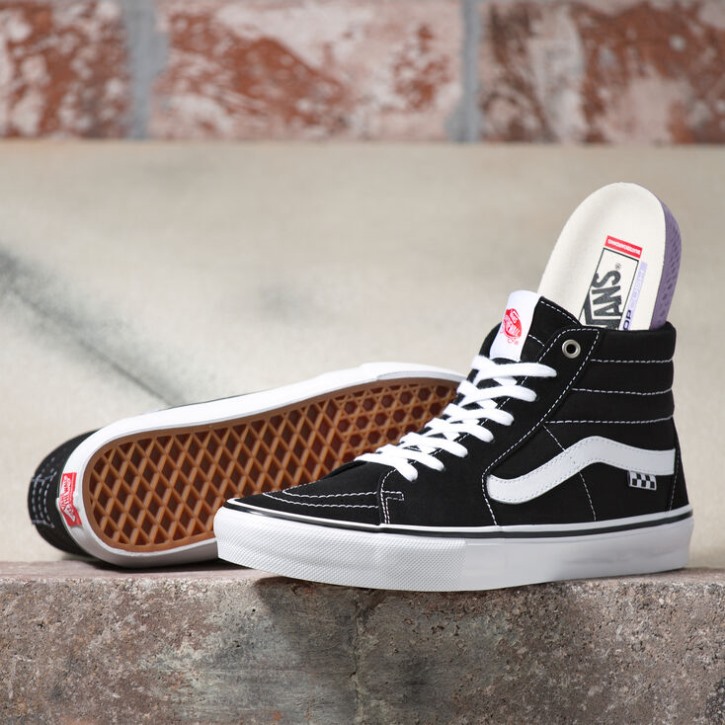Vans Skate Classics Sk8-hi שחור-לבן