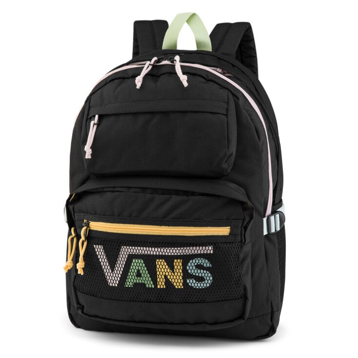 Vans Stasher תיק גב שחור-מולטי