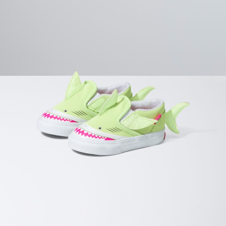 Tandrim Feut Slip-on V Harish Green Shamit-Amat White
