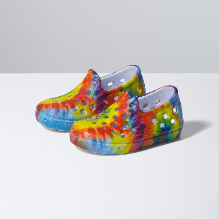 Vans פעוט Tie Dye Slip-on Trk Tie Dye