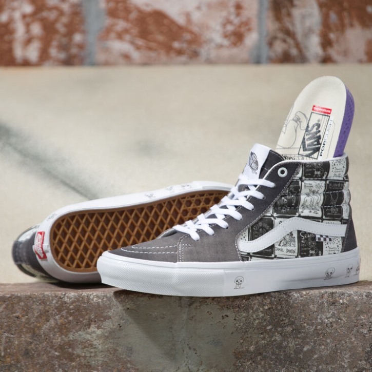 Vans X Daniel Johnston Skate Sk8-hi Rub
