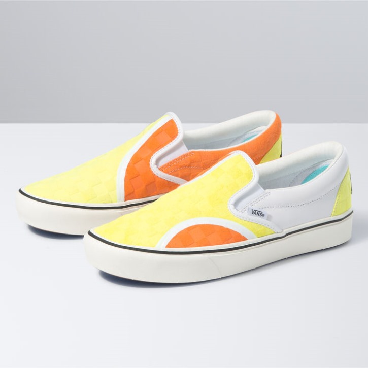 ואן X פן Comfycush Slip-on Sm צהוב-כתום