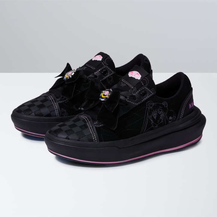 Vans X Sailor Moon Old School Overt Cc שחור-שחור