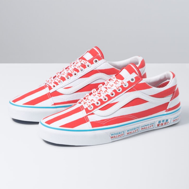 Vans X Wheres Waldo Old School International-stripes