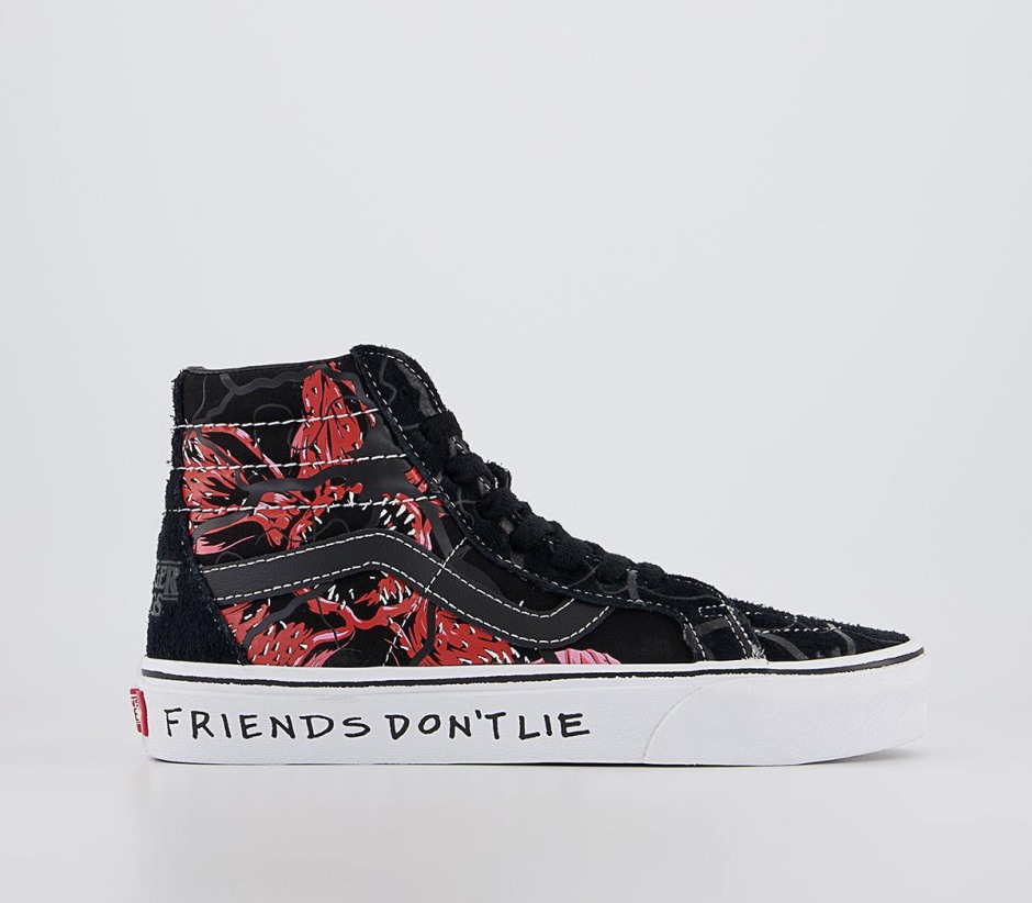 Vans Ua Sk8-hi נעלי ספורט שחור אדום