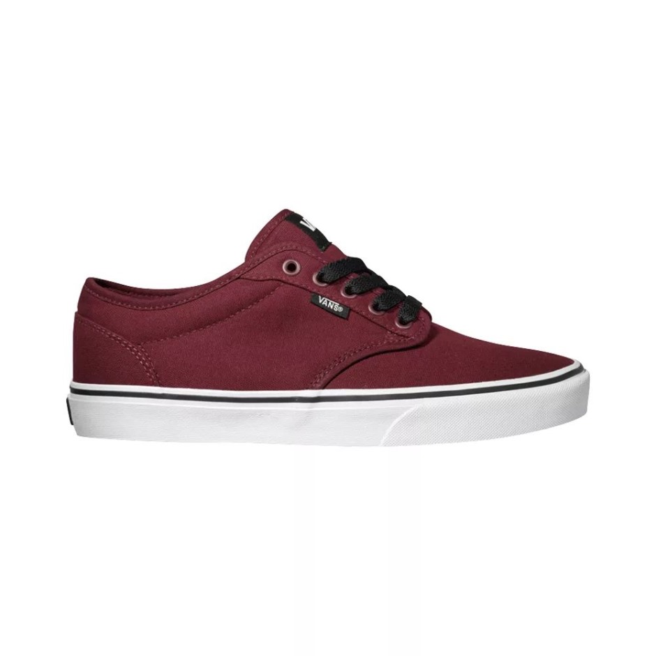 Vans גברים Atwood סקייט נעלי סניקרס קנבס קל משקל
