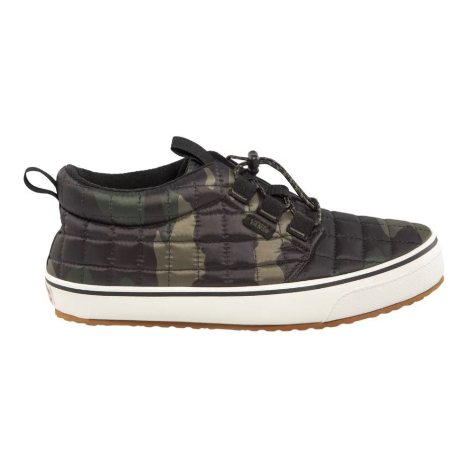 גברים Nelli Tandar Chukka Slip-er Mid Top Mid-Slip All-Area ניילון CMO-לבן