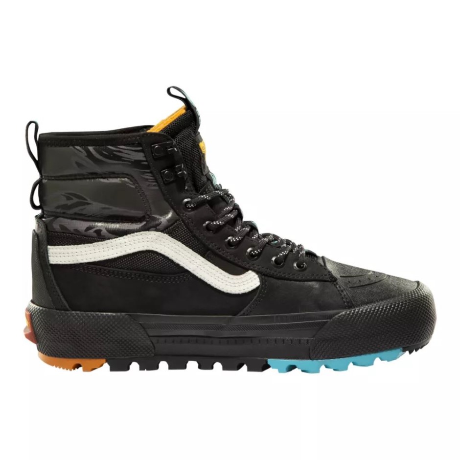 טנדרים גברים Sk8-hi Mte-3 מגפיים גבוהים לטיולים קז'ואל גור-טקס עמיד למים נמר קמו-שחור