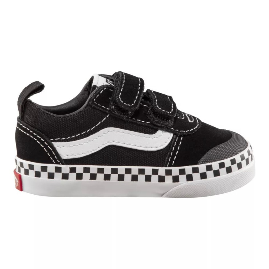 Vans מחלקת ילדים לפעוטות V Dw נעלי סקייט דמקה פוקסינג שחור