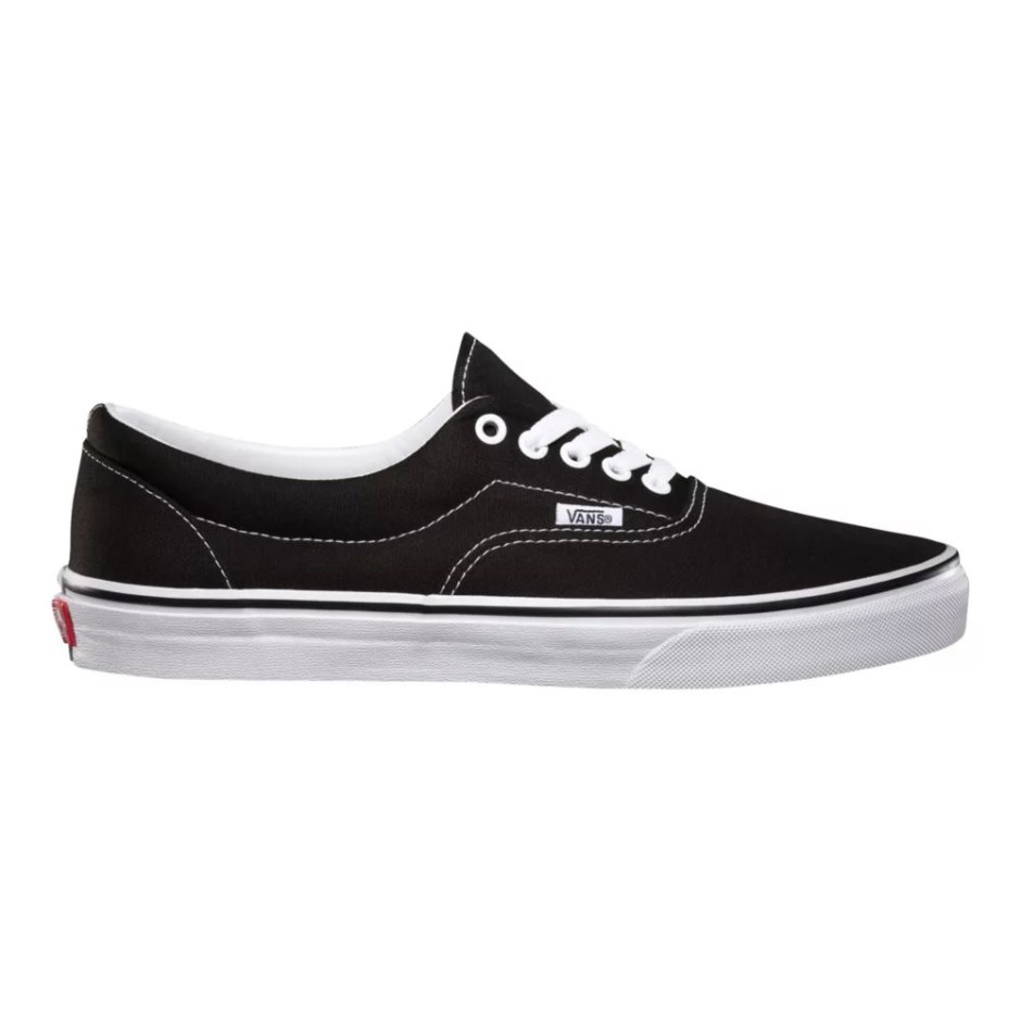 Vans לנלי סקייט סניקרס נלי קל משקל שחור-לבן