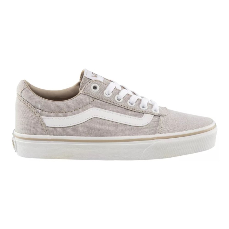 Vans נעלי סקייט לנשים סניקרס סניקרס נמוך קז'ואל לבן-לבן