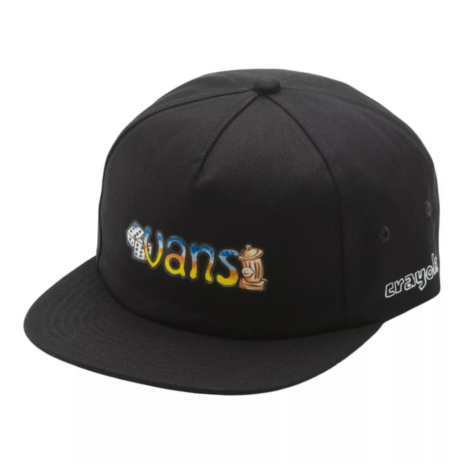 Vans X Crayola כובע ספורט שחור
