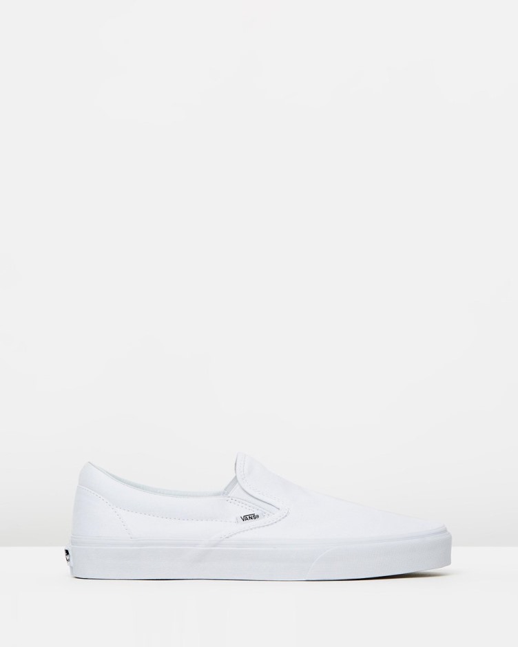 Tandar Slip-on Classic - לבן אמיתי לשני המינים