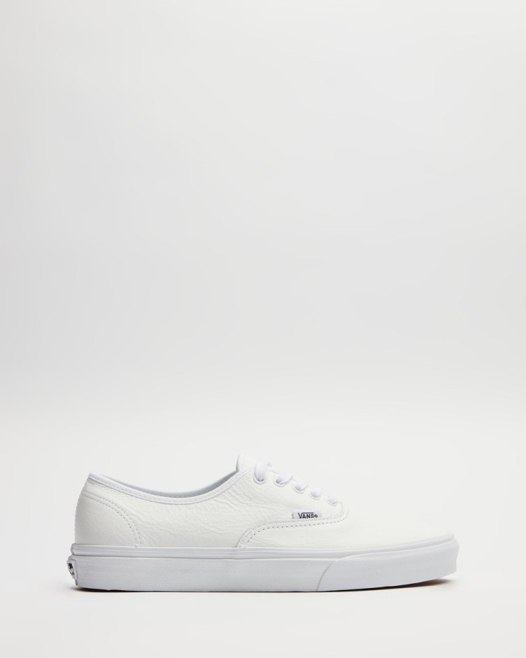 Vans Eur Authentic - מונו לבן לשני המינים