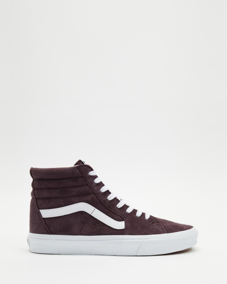 Vans Sk8-hi זמש חזיר - טעימות יין לשני המינים