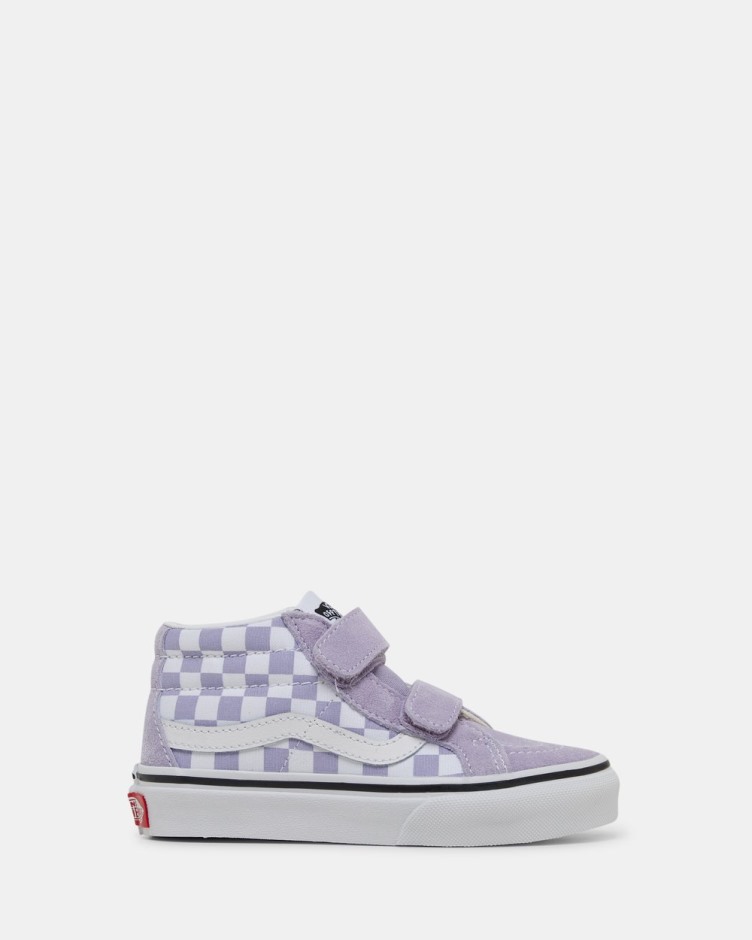 Vans Sk8-mid Edition V Youth לבנדר-white