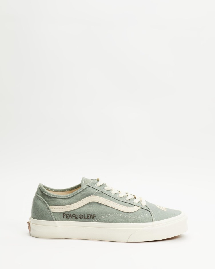 Vans Eco Theory נעליים מחודדות של אולד סקול - מרשמלו ירוק יוניסקס