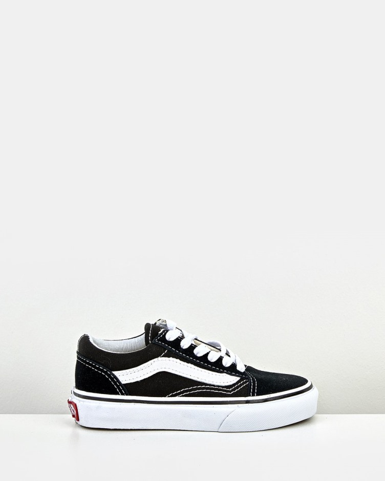 Vans Old School Teen Black And White