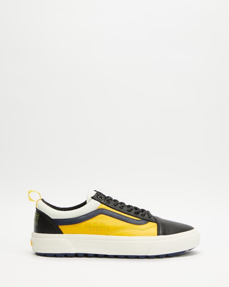 Vans Old School Mte-1 - יוניסקס שחור-ספקטרה צהוב