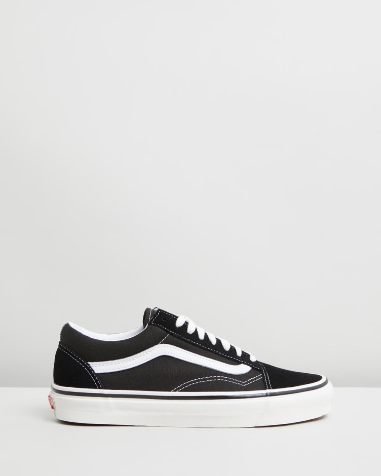 Vans Anaheim Old School 36 Dx שחור ולבן אמיתי